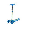 Patinete 3 Rodinhas C/ Led Regulagem Infantil Irado Azul