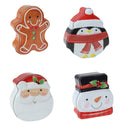 Lata Com Tampa Decoração Natal Presente Média 11x13 Linda