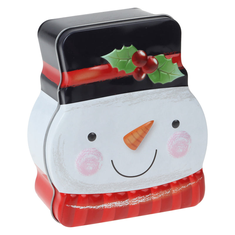 Lata Com Tampa Decoração Natal Presente Média 11x13 Linda