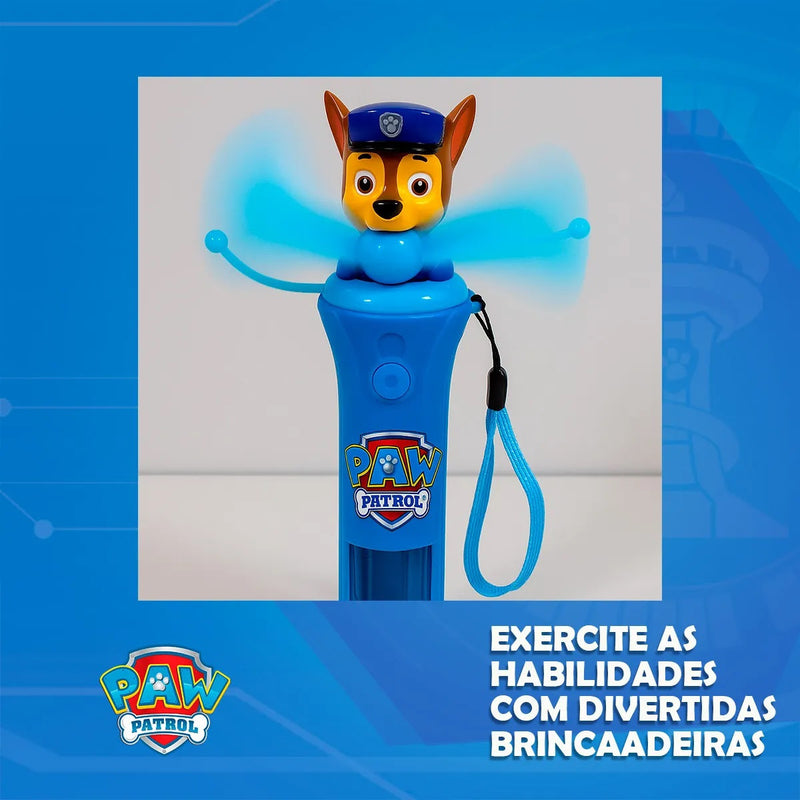 Brinquedo Varinha Giratória Patrulha Canina C/ Luz Infantil