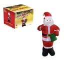 Papai Noel Inflável Gigante 1,80 C/ Luz Led Decoração Natal