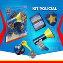 Brinquedo Kit Policial Patrulha Canina Chase Acessórios