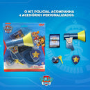 Brinquedo Kit Policial Patrulha Canina Chase Acessórios