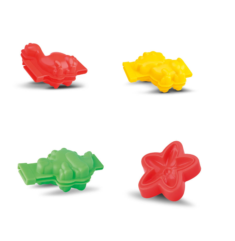 Brinquedo Maletinha Dinossauro C/ 4 Massinha e Acessórios