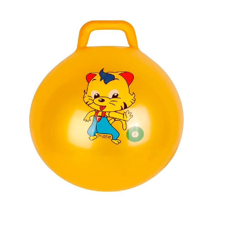 Brinquedo Bola Pula Upa Inflável Infantil C/ Alça 45Cm Sortida