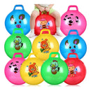 Brinquedo Bola Pula Upa Inflável Infantil C/ Alça 45Cm Sortida