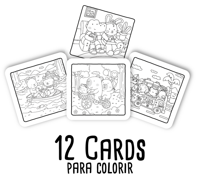 Kit Pintura Cavalete Telas Pincel Godê - Coleção Cozy & Comfy