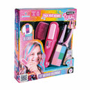 Kit Mechas Coloridas Infantil Com Prancha Pintar Cabelo e Acessórios - Make Brinq