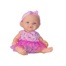 Boneca Bailarina Pink Vinil 31 Cm Rosa