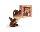 Mini Baby Dino T-Rex Marrom - Jurassic World - Brilha no Escuro