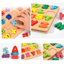 Quadro Madeira Pedagógico Educativo 20 cm