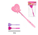 Varinha Magica Coração Com Luz Led 34 Cm