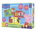 Jogo Educativo Peppa Pig Aprenda Letras e Números Pedagógico