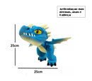 Boneco Dragão Baby - Como Treinar seu Dragão - Tempestade - 20 Cm