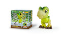 Mini Baby Dino T-Rex Verde - Jurassic World - Brilha no Escuro