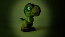 Mini Baby Dino T-Rex Verde - Jurassic World - Brilha no Escuro