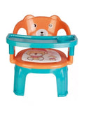 Cadeirinha Infantil Portátil Com Apito e Bandeja Para Alimentação