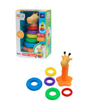 Girafa Didática Educativo Colorida Encaixe