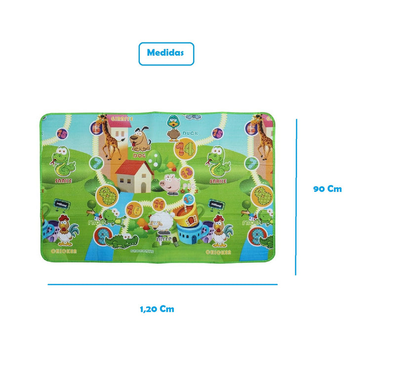 Tapete Atividade Infantil 90x1,20 Educativo - Sortido