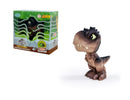 Mini Baby Dino T-Rex Marrom - Jurassic World - Brilha no Escuro