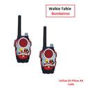 Walkie Talkie Radio Comunicador Infantil - Bombeiro