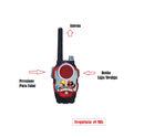 Walkie Talkie Radio Comunicador Infantil - Bombeiro