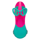 Carrinho Gira Volante 360º Luz Led Rodinhas Rosa - Super Car