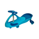 Carrinho Gira Volante 360º Luz Led Rodinhas Azul - Super Car