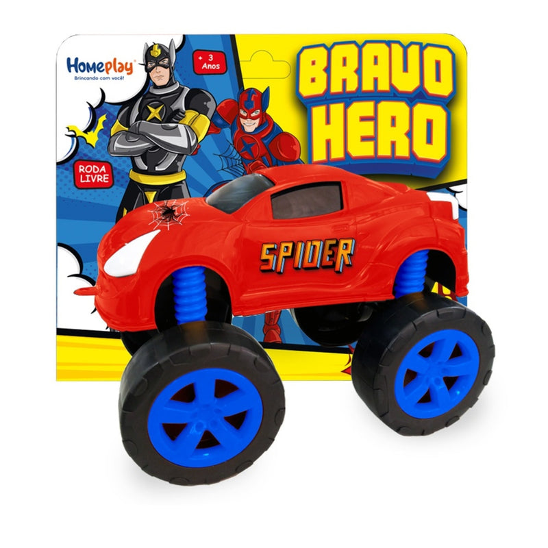 Carrinho Bravo Hero - Super Heróis