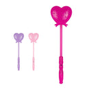 Varinha Magica Coração Com Luz Led 34 Cm