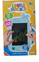 Lousa Magica LCD Risca e Apaga 29 Cm Bichinho