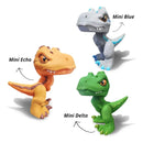 Pack Jurassic World Mini Blue Echo Delta Baby Dino Universal