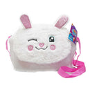 Bolsa Pelúcia Infantil Coelho Transversal - School Brinq