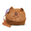 Bolsa Pelúcia Infantil Capivara Transversal - School Brinq