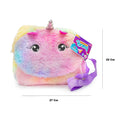 Bolsa Pelúcia Infantil Unicórnio Transversal - School Brinq