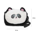 Bolsa Pelúcia Infantil Panda Transversal - School Brinq