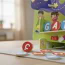 Escorregador de Sílabas Madeira Educativo Pedagógico Ler