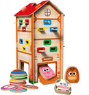 Jogo Educativo Cai, Não Cai Fazendinha Madeira Montessori