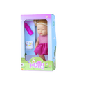 Boneca Holly Faz Xixi C/ Mamadeira e Fraldinha